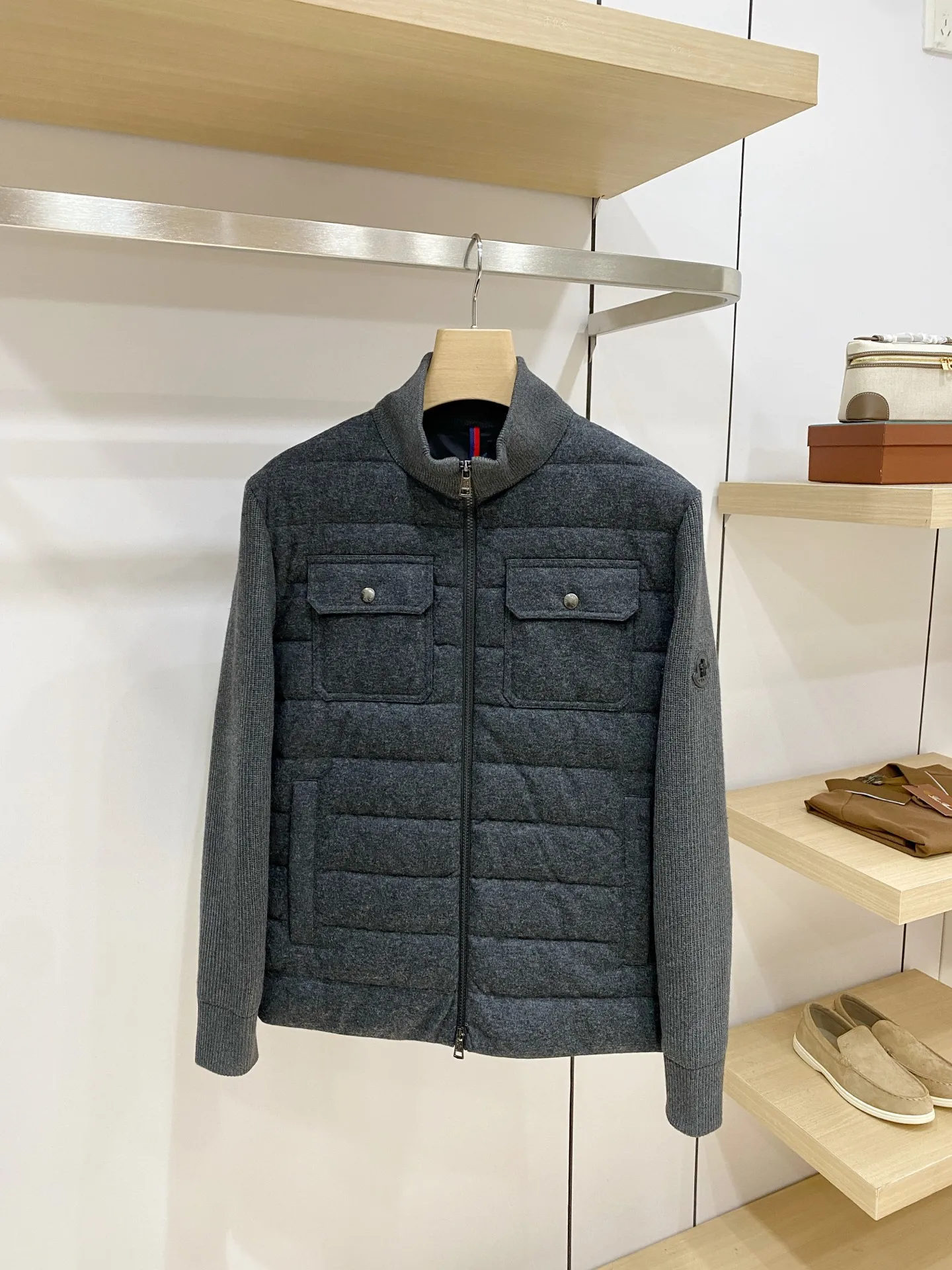 🌟 56 MON# 26 ， 90 。 New Arrival ， ， ， Rebound 。 ， ， ， ， Versatile ， 。 ：Gray Blue Sizes：M L XL 2XL 3XL